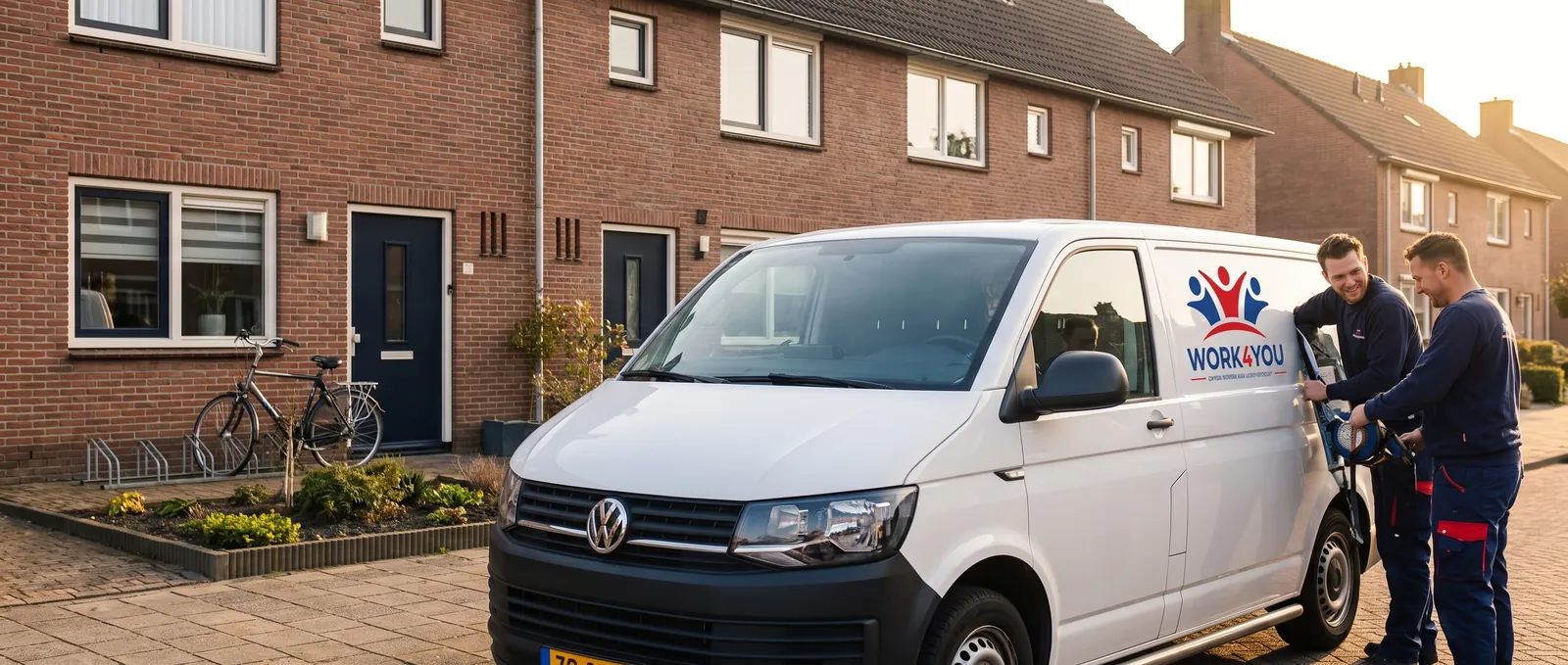 Woonlocatie voor medewerkers met fietsenstalling